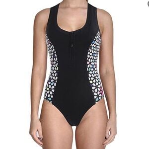Anne Cole Locker racerback one piece swimsuit